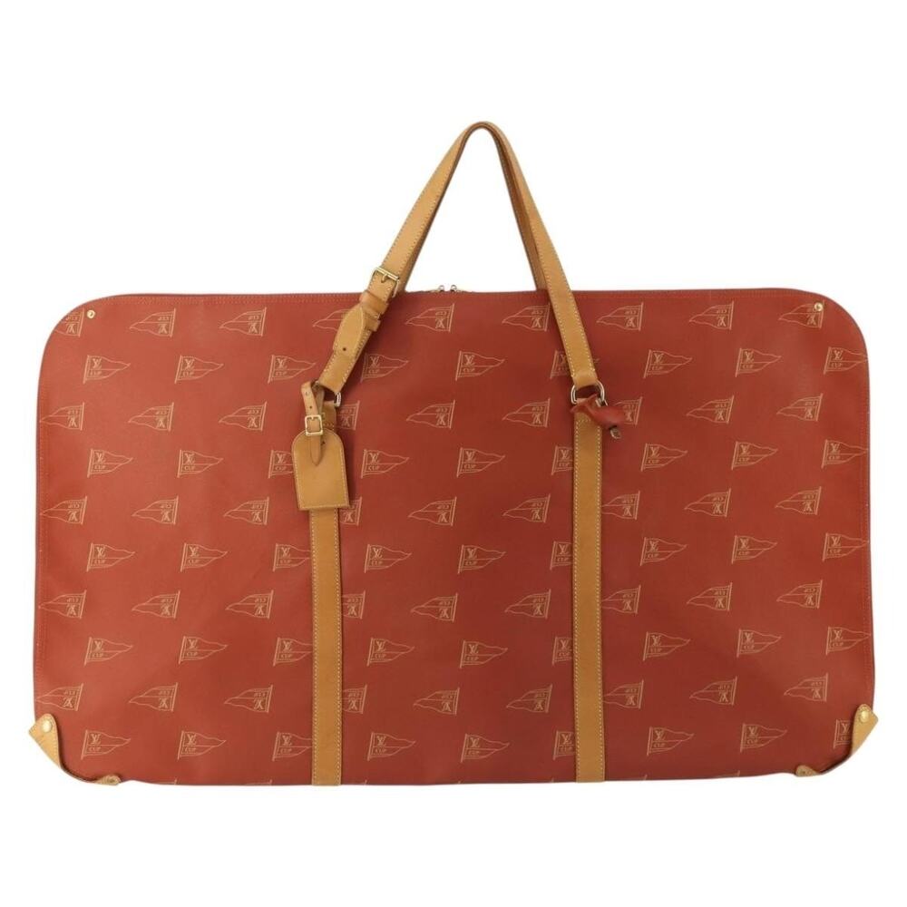 Louis Vuitton Leather LV Cup Garment Cover Red